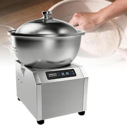 Deegmixer Commercieel - Kneedmachine Keuken - Professioneel Bakken - Dubbele Rotatie Technologie - 8kg Kom - Meerkleurig — thumbnail 1
