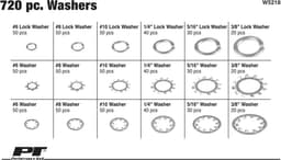 Wasmachine Assortiment - Ringen Set - Wasmachine Reparatie - 12 Populaire Maten - 720 Stuks — thumbnail 6
