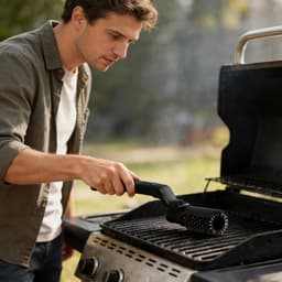Electric Grill Brush, Wireless Burnt Food Barbecue Cleaner, Safe Brush-free Electric Grills, Outdoor Grill Cleaning Tools — thumbnail 4