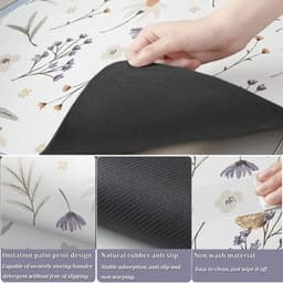 Wasmachine Droger Mat - Apparaat Beschermer - Apparaten Beschermen - Antislip Onderkant - 60 x 60 cm - Blauw — thumbnail 5