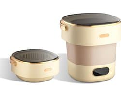 Mini Wasmachine met Centrifuge - Voor Kleine Wasgoed - Meerdere Programma's - snelwassen