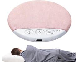 Set van 2 kussens met ingebouwde draadloze luidsprekers, slaapkussens met luidsprekers, voorzien van witte ruis en een timerfunctie, geschikt voor thuis, in hotels, bij meditatie en tijdens het slapen, te plaatsen op het nachtkastje