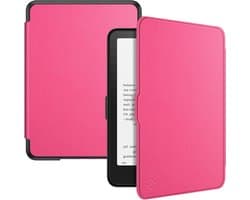 Kindle Paperwhite Case - E-reader Cover - Bescherming E-reader - Automatische Sluimerfunctie - 7 inch - Magenta