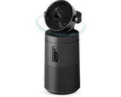 Bloomfold Luchtreiniger met Ventilator – Air Purifier H13 HEPA, 400 CADR, 360° Luchtcirculatie, Stil & Krachtig