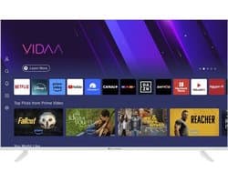 UHD QLED LED TV - CONTINENTAL EDISON - CELED43SVQLB26B7 - 43" (108 cm) - 3xHDMI, 2xUSB - Wit