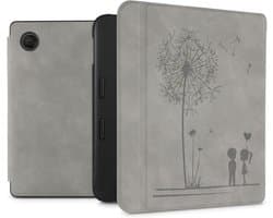 e-reader hoesje - ereader cover - Bescherming e-reader - Met stand functie - Niet gespecificeerd - Grijs