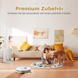 stofzuiger met zak - Accessoireset - geschikt voor Dreame - L10s Ultra Gen 2/L10s Pro - 1x rolborstel - 2 x stofzak - 2 x dweildoek - 2x zijborstels - 2 x filters - 9stuks — thumbnail 1