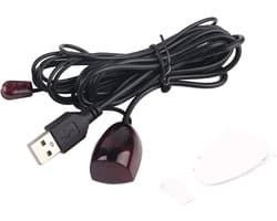 USB IR Receiver Extender voor Set Top Box - Infrared Remote Control Verlengkabel voor TV en Media Spelers