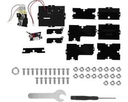 Grappige DIY Kit voor een Unieke Useless Box - Tijdverdrijf en Stressverlichting met een Zwarte Afwerking