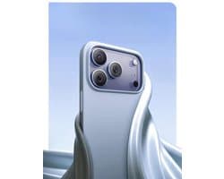 Lisen - iPhone 17 Pro Beschermhoes - MagSafe Siliconen - Blauw