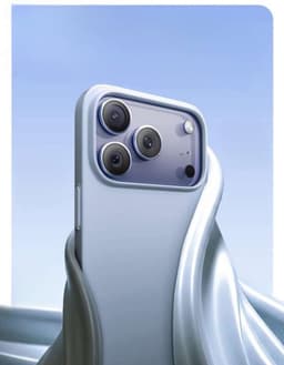 Lisen - iPhone 17 Pro Beschermhoes - MagSafe Siliconen - Blauw — thumbnail 1