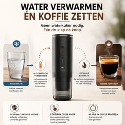 Nevi Draagbare Espressomachine - 3 in 1 - 20 Bar - USB — thumbnail 3