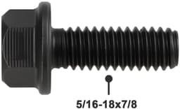 Dailygoods- Grasmaaier Schroef Precisie-montageschroeven - 4 stuks - Vervangingspakket - Compatibel met Toro - Duurzame constructie - Betrouwbare prestaties - Spindelschroef — thumbnail 4