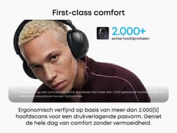 soundcore Space 2 by Anker, Active Noise Cancelling Koptelefoon, Comfortabele Pasvorm, 50H Speeltijd, LDAC Hi-Res Draadloze Audio, Dual Connection, Helderre Gesprekken, Bluetooth 6.1, Nap Mode, Draagdetectie — thumbnail 18