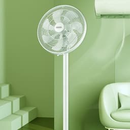 Voetstukventilator - Torenventilator - Kamertemperatuur Regelen - Afstandsbediend - Verstelbaar - Zwart — thumbnail 2