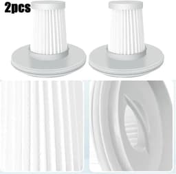 2 stuks geschikt voor Xiaomi MJCMY01DY mijtverwijderaar stofzuiger reserveonderdelen huishoudelijke schoonmaakmiddelen veegmachine filters — thumbnail 3