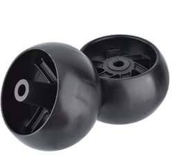 Dailygoods- Deck Wheel Vervanging - 5" Wiel - 2 Stuks - Hub Offset 3" - Boorgrootte 1/2" - Compatibel met Husqvarna - Graswiel — thumbnail 5