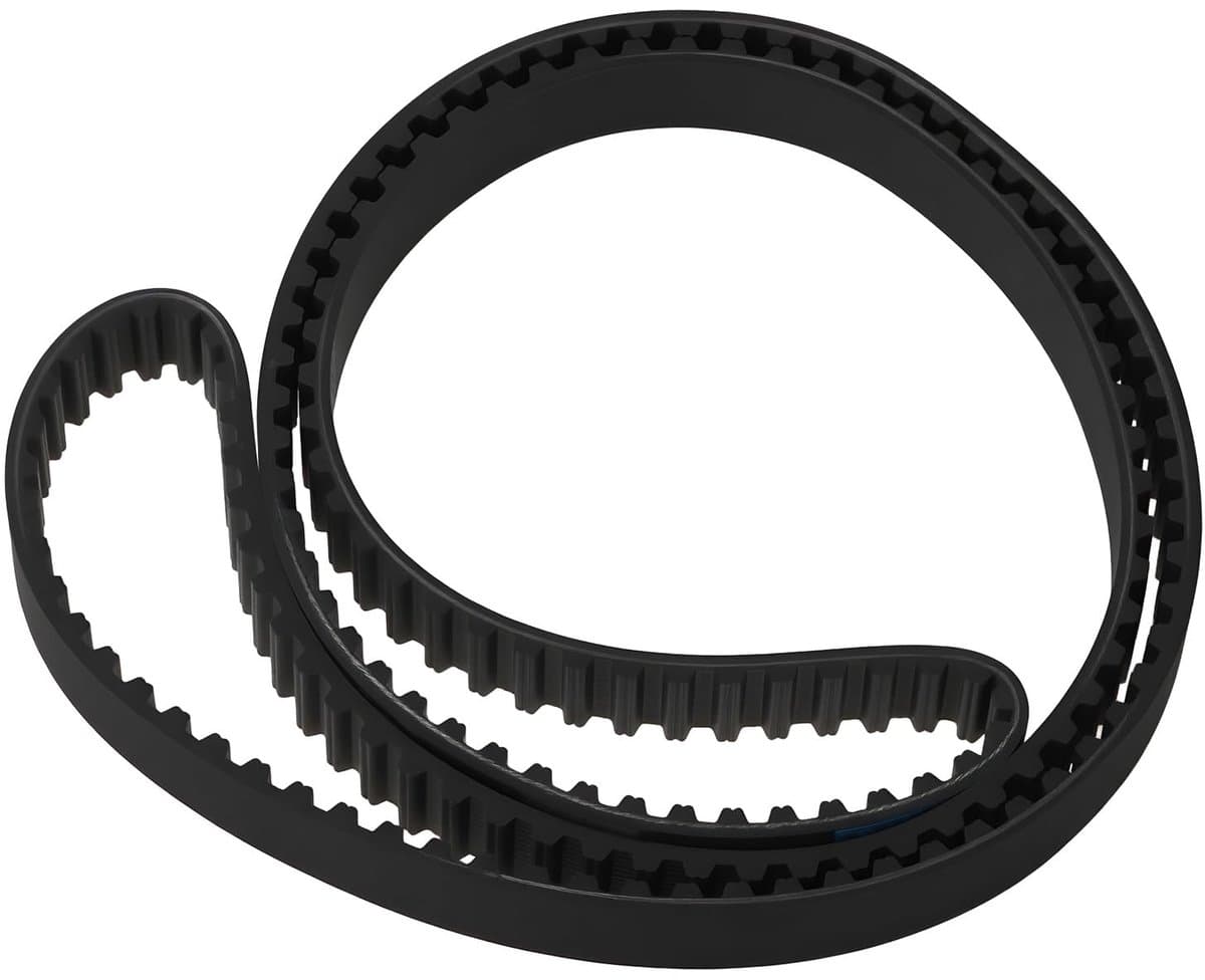 Dailygoods- Distributieriem Vervanging 20 mm - Compatibel met Countax - Compatibel met Westwood - Rubber - Omkeerbaar Tractor Maaidek - Zwart - Grasmaaierriem — afbeelding 1