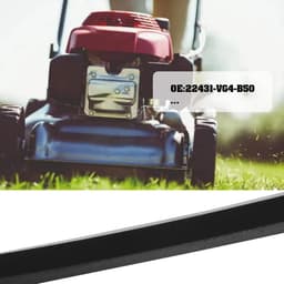 V-riem - Aandrijfriem - Grasmaaier Onderhoud - Versterkte Vezels - 840 mm Binnenomtrek - Zwart — thumbnail 2
