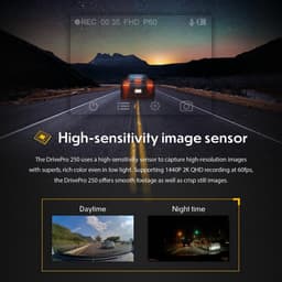 Dashcam - Autocamera Rijcamera - Veilig Rijden - Hoge Resolutie - 6.3 x 7.01 cm - Zwart — thumbnail 5