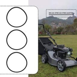 Dailygoods- Aandrijfriem Rubber - Compatibel met Toro Timemaster 30 Inch - OE-onderdeelnummer 121-5765 - Omtrek 300 mm - Breedte 12,5 mm - Dikte 8,5 mm - Grasmaaierriem — thumbnail 4