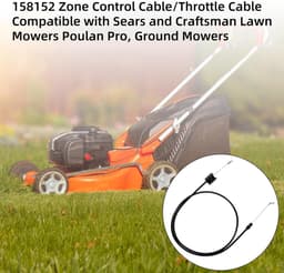 Dailygoods - Gaskabel voor Grasmaaier - Vervangingskabel voor Craftsman en Husqvarna — thumbnail 4