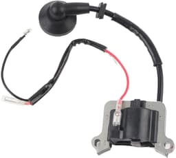 Dailygoods- Ontstekingcoil voor Grasmaaier - Geschikt voor Borstelsnijder 48 Motor - Staallegering + ABS - Lengte 62mm - Verhoogt Ontstekingsenergie - Inclusief 1 Ontstekingcoil - Ontstekingsspoel — thumbnail 1
