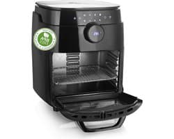 Heteluchtfriteuse XXL - Airfryer Multi-oven - Gezond Frituren - Inclusief Draai-spies - 13 Liter - Zwart