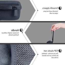 Draagbare Bescherming voor Anker SoundCore/SoundCore 2 Bluetooth Speaker - Schokbestendige Tas en Opbergtas — thumbnail 7