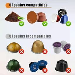 Innovastore Koffiezetapparaat - Draagbarekoffiemachine - Draagbareespressomachine - Minikoffiezetaparaat - Capsules -Grijs — thumbnail 3