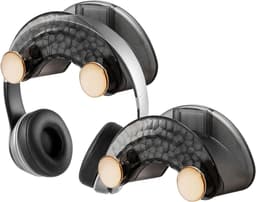 Hoofdtelefoonhouders voor muurbevestiging - 2 stuks headsetstandaard, hoofdtelefoonhanger en opberghouder voor accessoires en paraplu's — thumbnail 1