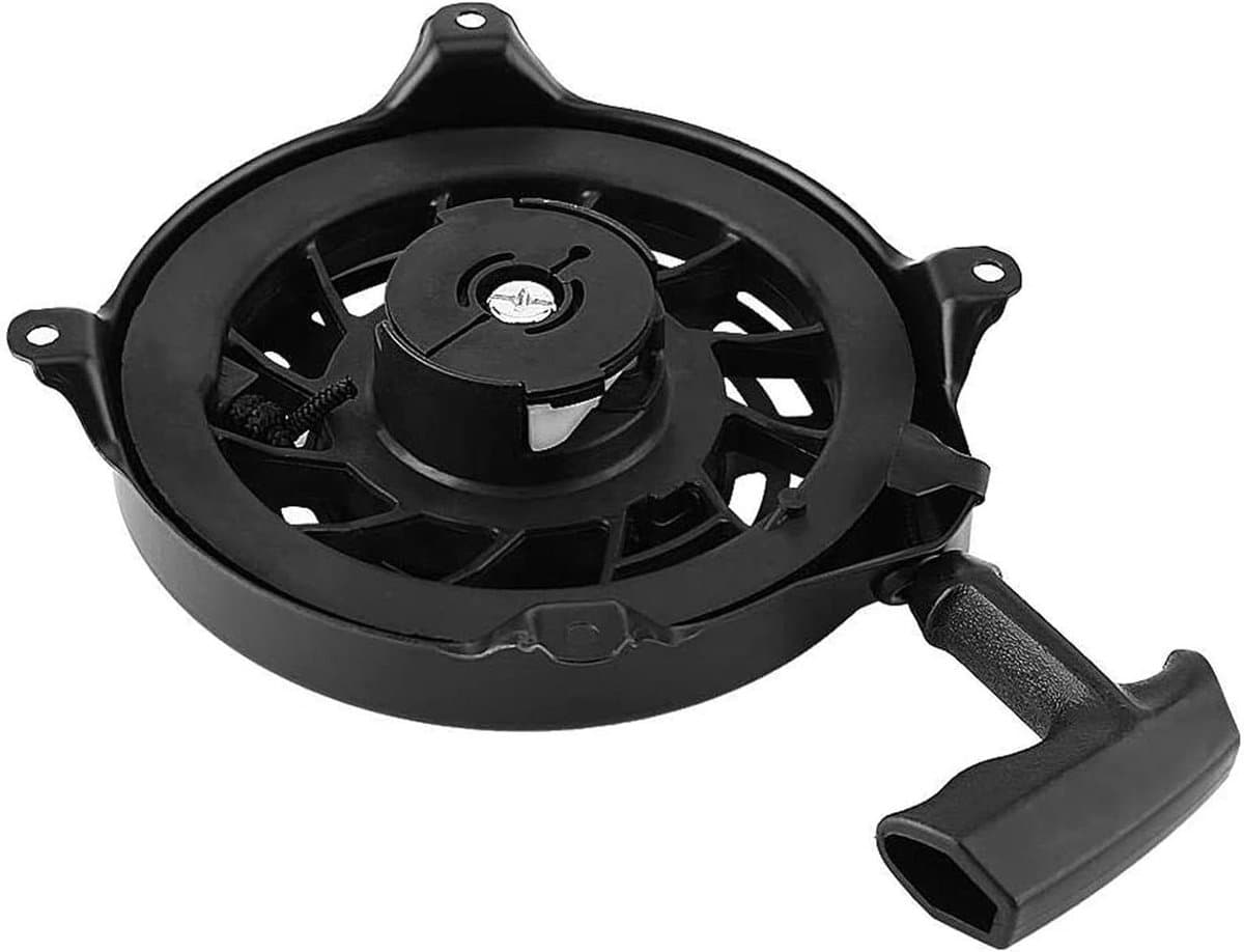 Trekkoord Starter - Terugslag Starter - Grasmaaier Reparatie - Compatibel met Quantum Motor - 1 stuk - Zwart — afbeelding 1