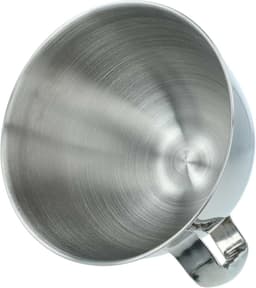 Mixkom - Roestvrij Staal - Beslagkom - Mengkom - Keukenmachine - Bakken - Met Handvat - Vaatwasserbestendig - 5 Liter - 22cm Diameter - Zilver — thumbnail 5