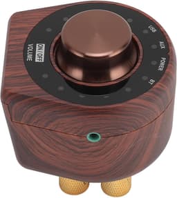 Kleine Versterker - Hifi Stereo - Muziek Streamen - Compact Hout Design - 2.0CH - Houtkleurig — thumbnail 1