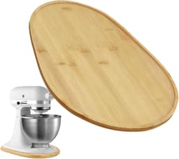 Schuifmat Keukenmachine - Houten Onderbord - Stabiel Werken - Antislip Schokbestendig - 387 cm — thumbnail 1