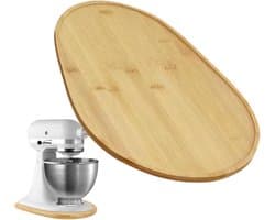 Schuifmat Keukenmachine - Houten Onderbord - Stabiel Werken - Antislip Schokbestendig - 387 cm