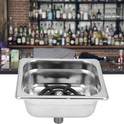 Automatische Bekerwasser - Glazen Spoelmachine - Bar en Keuken - Duurzaam Roestvrij Staal - Onderbouw Model - Zilver — thumbnail 4
