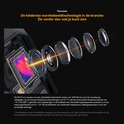 OSCAL PILOT 6 Robuuste Smartphone - IP68/IP69K Outdoor Telefoon - 48GB RAM - 256GB ROM - 6,78inch - 10000mAh 27W - Android 16 - GPS, NFC, OTG - Zwart — thumbnail 2