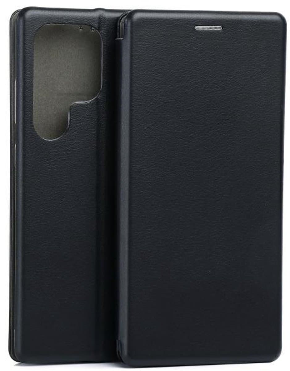 Beline - Boek Magnetische Hoes - Samsung Galaxy S25 - Zwart - Magnetische Sluiting — afbeelding 1