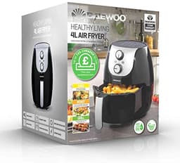 Gezonde Handmatige Airfryer - Bakken, Roosteren en Grillen met Minder Olie - Luxe Ontwerp met 30 Minuten Timer en Temperatuurinstelling tot 200°C — thumbnail 3