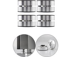 Solatie Pads - 4pcs Speaker Isolatie Voeten - Demping Pads - Schokabsorberende Accessoires voor Lautsprecher - Audio Versterker - Isolatie Basis Stand - Thuisbioscoop