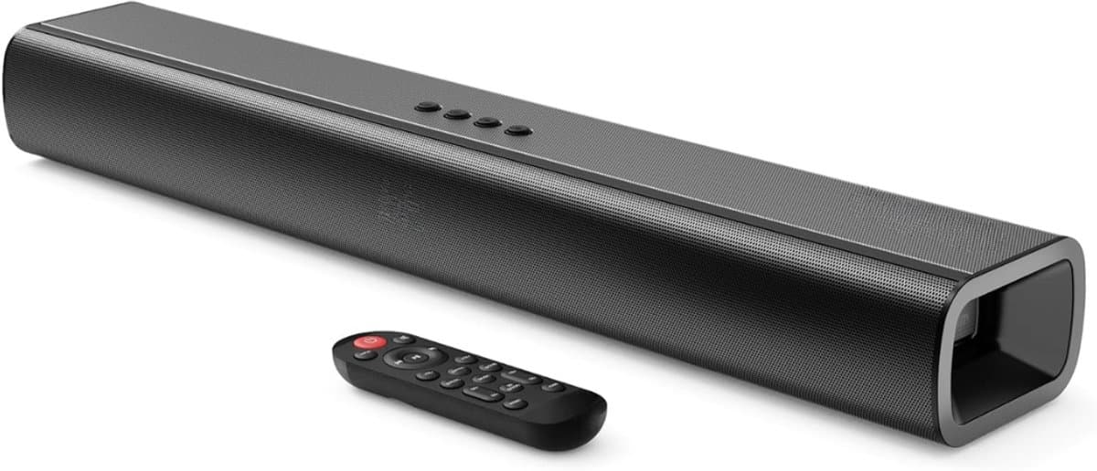 SNJY® Soundbar - TV Speaker - Home Cinema - 120 W - 2.1 Luidsprekers - Zwart — afbeelding 1