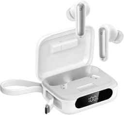 soundcore P41i adaptieve earbuds met noise cancelling - Draagbare oplader en Lightning-adapter - 12 uur speeltijd - 192 uur met case - 6 microfoons voor heldere gesprekken - IPX5 draadloze Bluetooth earbuds - Bluetooth 5.3 — thumbnail 3