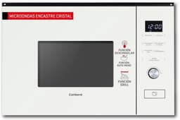Inbouw Magnetron 20 Liter met Grill en Touch Bediening Wit Glas — thumbnail 1