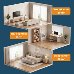 Evolar Mobiele Smart Airco - 14000 BTU - Koelen & Verwarmen - WiFi - App & Afstandsbediening - Airconditioner - met Afvoerslang - Slaapkamer, Woonkamer, Kantoor - EVO-014CHW — thumbnail 5