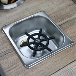 Glazenspoeler - Kopjesreiniger - Efficiënt Glazen Wassen - Automatisch Reinigingsproces - 17.6 cm Lengte - Roestvrij staal — thumbnail 3