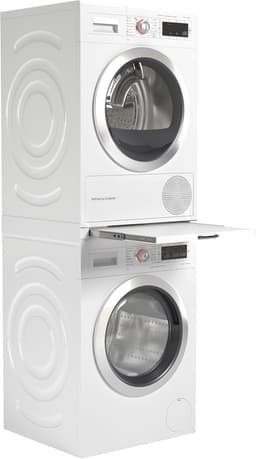 KAD® Tussenstuk Wasmachine Droger - Stapelkit - Tussenstuk Wasmachine en Droger - Tussenstuk Wasmachine Droger Zwart - Tussenstuk Wasmachine Droger Aeg - Wit - 54cm x 60cm x 8cm — thumbnail 8