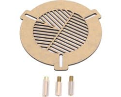 Focusmasker voor Telescoop, 2mm Acryl Bahtinov Masker voor Nauwkeurige Astrofotografie en Sterrenkijker, Geschikt voor 60 tot 90mm Optiek