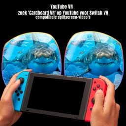 Nexvo® VR Bril met controllers - VR Bril - VR-brillen - Zwart - 19cm x 16cm x 12cm — thumbnail 4