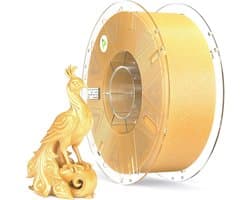 3D Printer Filament - Sterrenstof PLA - Creatief Printen - Reflecterende Deeltjes - 1 kg - Geel